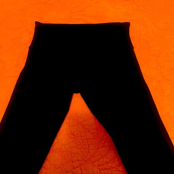 Lululemon Wonder Under Long Black Leggings Size 2 In Fantastic Condition - Picture 2 of 5